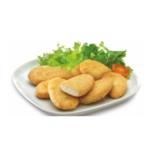 Nuggets de pollo con ensalada